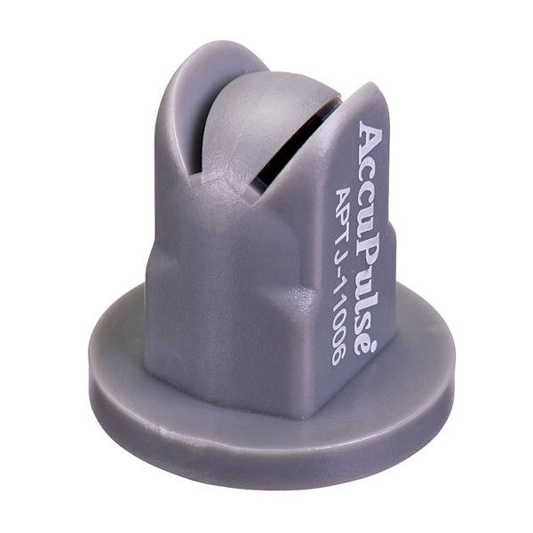 APTJ-11006VP, SIZE 06 110° ACCUPULSE TWINJET SPRAY TIP NOZZLE GREY
