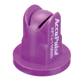 APTJ-110025VP, SIZE 025 110° ACCUPULSE TWINJET SPRAY TIP NOZZLE VIOLET
