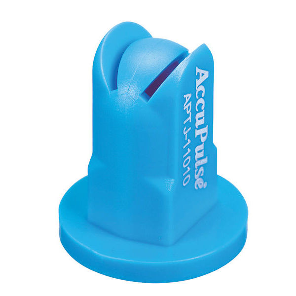 APTJ-11010VP, SIZE 10 110° ACCUPULSE TWINJET SPRAY TIP NOZZLE LIGHT BLUE
