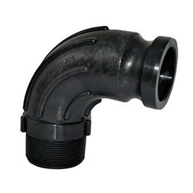 200FSWP90, 2" MPT 90° SWEEP X 2" MALE CAM COUPLER