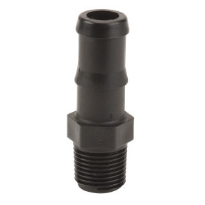 HB050-075, 1/2" MPT X 3/4" HOSE BARB