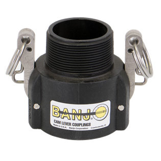 L150B, 1-1/2" B STYLE LOCKING CAM COUPLER