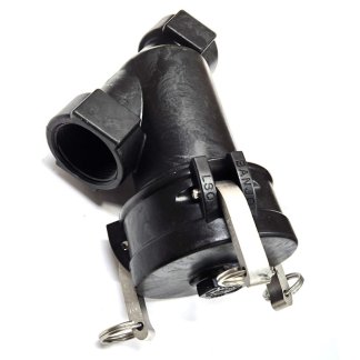 LSQ200B/C, 2" FPT Y-STRAINER W/CAM LEVER COUPLER CAP (SCREEN SOLD SEPARATELY)