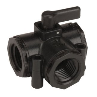 LV050SLV, 1/2" FPT 3-WAY MICRO VALVE