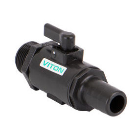 LVHB075MTV, , 3/4" HOSE BARB X 3/4" MPT MICRO VALVE (FILTER DRAIN)