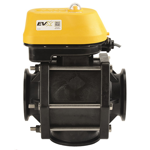 MEVX300BL, M300 FLANGE 3-WAY ELECTRIC ON/OFF VALVE - M300 FLANGE BOTTOM INLET