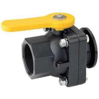 MVS220FP, 2" FPT X 2" (M220) FULL PORT FLANGE STUBBY VALVE