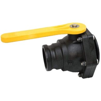 MVSF300FP, 3" (M300) FLANGE X 3" MALE CAM COUPLER FULL PORT STUBBY VALVE