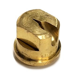 OC-10, SIZE 10 OFF-CENTER FLAT SPRAY TIP NOZZLE BRASS