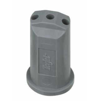 SJ3-06-VP, SIZE 06 STREAMJET 3 ORIFICE TIP NOZZLE GREY