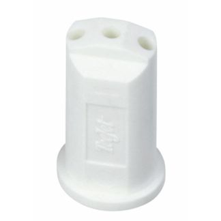 SJ3-08-VP, SIZE 08 STREAMJET 3 ORIFICE TIP NOZZLE WHITE