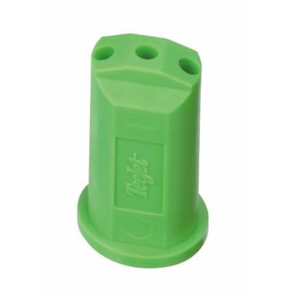 SJ3-15-VP, SIZE 15 STREAMJET 3 ORIFICE TIP NOZZLE LIGHT GREEN