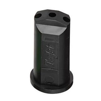 SJ3-20-VP, SIZE 20 STREAMJET 3 ORIFICE TIP NOZZLE BLACK