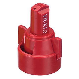 SJ3-VR-X1.0, STREAMJET 3 ORIFICE TIP WITH VARIABLE RATE ORIFICE, .21-.93 GPM (RED)