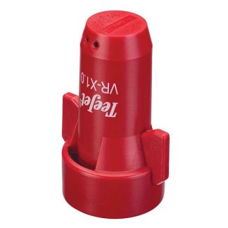 SJ7A-VR-X1.0, SJ7 STREAMJET WITH VARIABLE RATE ORIFICE, .28-.8 GPM (RED)