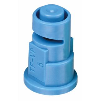 TF-VP5, SIZE 5 TURBO FLOODJET TIP NOZZLE POLY LIGHT BLUE