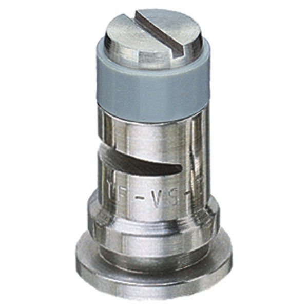 TF-VS3, SIZE 3 TURBO FLOODJET TIP NOZZLE STAINLESS STEEL GREY