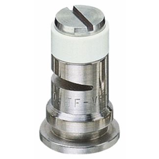 TF-VS4, SIZE 4 TURBO FLOODJET TIP NOZZLE STAINLESS STEEL WHITE