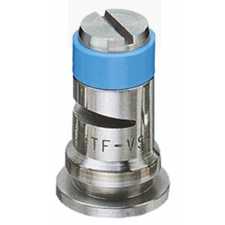 TF-VS5, SIZE 5 TURBO FLOODJET TIP NOZZLE STAINLESS STEEL LIGHT BLUE