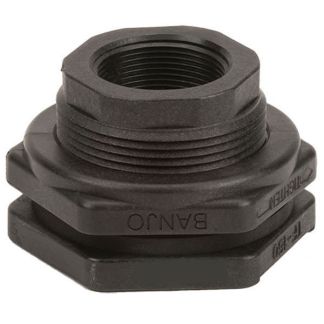 TF150, 1-1/2" FPT BULKHEAD TANK PORT, EPDM