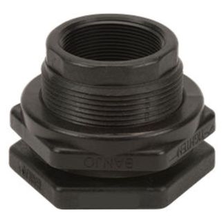 TF220, 2" FPT FULL PORT BULKHEAD TANK PORT, EPDM