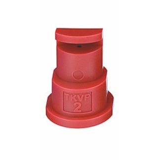 TK-VP2, SIZE 2 FLOODJET TIP NOZZLE POLY RED