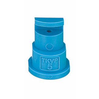 TK-VP5, SIZE 5 FLOODJET TIP NOZZLE POLY LIGHT BLUE