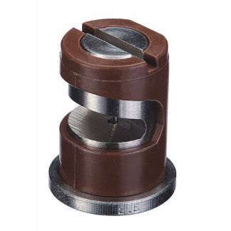 TK-VS2.5, SIZE 2.5 FLOODJET TIP NOZZLE STAINLESS STEEL BROWN
