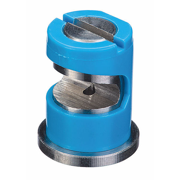 TK-VS5, SIZE 5 FLOODJET TIP NOZZLE STAINLESS STEEL LIGHT BLUE