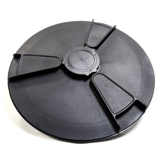 TL16-0002, 16" QUICK-TURN VENTED LID WITH FILLWELL RING