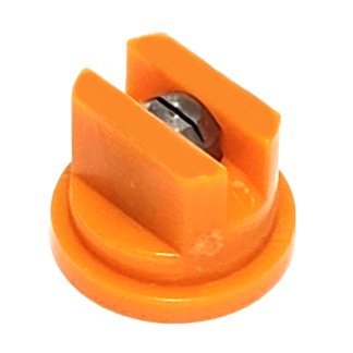 TP9501E-VS, SIZE 01 95° EVEN FLAT FAN SPRAY TIP NOZZLE STAINLESS ORANGE