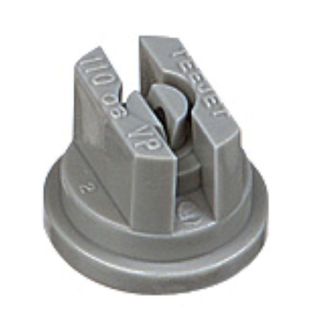 TP11006-VP, SIZE 06 110° FLAT FAN SPRAY TIP NOZZLE POLY GREY