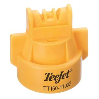 TTI60-11002VP, SIZE 02 110° TURBO TEEJET INDUCTION TWINJET SPRAY TIP NOZZLE YELLOW