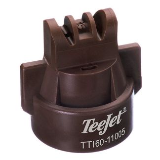 TTI60-11005VP, SIZE 05 110° TURBO TEEJET INDUCTION TWINJET SPRAY TIP NOZZLE BROWN