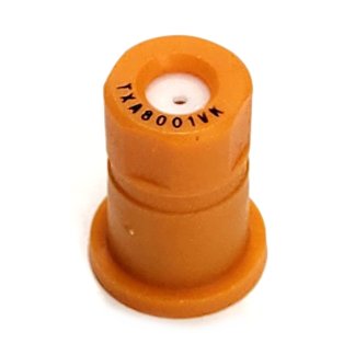 TXA8001VK, SIZE 01 TXA CONEJET HOLLOW CONE SPRAY TIP NOZZLE CERAMIC ORANGE