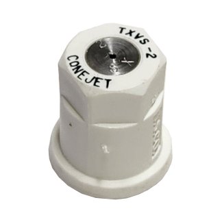 TX-VS2, SIZE 2 TX CONEJET HOLLOW CONE SPRAY TIP NOZZLE STAINLESS WHITE