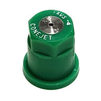 TX-VS4, SIZE 4 TX CONEJET HOLLOW CONE SPRAY TIP NOZZLE STAINLESS GREEN