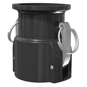 M300D, M300 FLANGE X 3" FEMALE CAM COUPLER (2 ARMS)