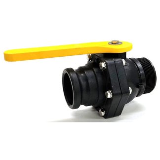 VSFMT300, 3" MPT X 3" MALE CAM COUPLER STUBBY VALVE