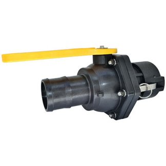 VSHBD300FP, 3" HOSE BARB X 3" FEMALE CAM COUPLER STUBBY VALVE