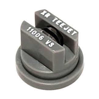 XR8006-VS, SIZE 06 80° EXTENDED RANGE FLAT SPRAY TIP NOZZLE STAINLESS GREY