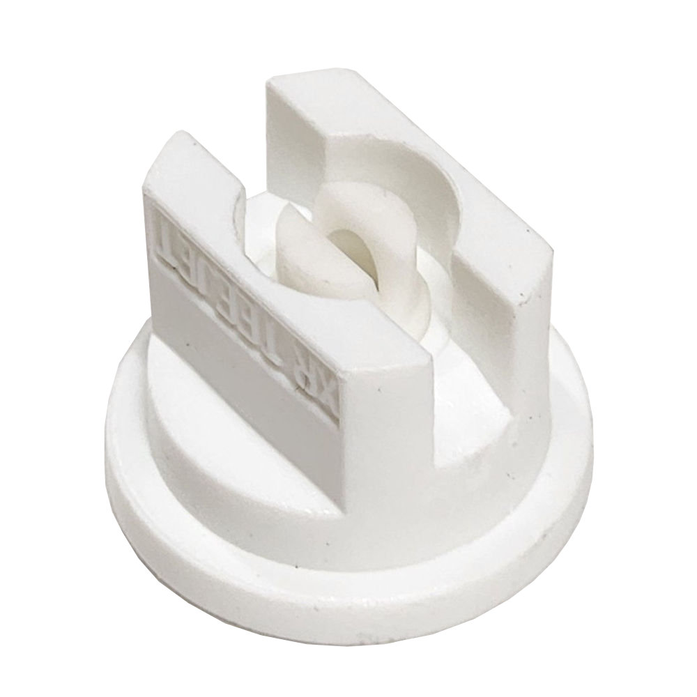 XR11008-VK, SIZE 08 110° EXTENDED RANGE FLAT SPRAY TIP NOZZLE CERAMIC WHITE