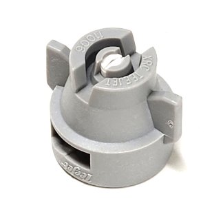 XRC11006-VK, SIZE 06 110° EXTENDED RANGE FLAT SPRAY TIP & CAP NOZZLE CERAMIC GREY