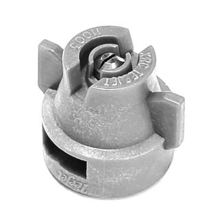 XRC11006-VS, SIZE 06 110° EXTENDED RANGE FLAT SPRAY TIP & CAP NOZZLE STAINLESS GREY