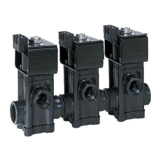 AA144A-3, 144A SERIES 3 VALVE MANIFOLD ELECTRIC SOLENOID VALVE 3/4" FPT INLETS X 1/2" FPT OUTLETS