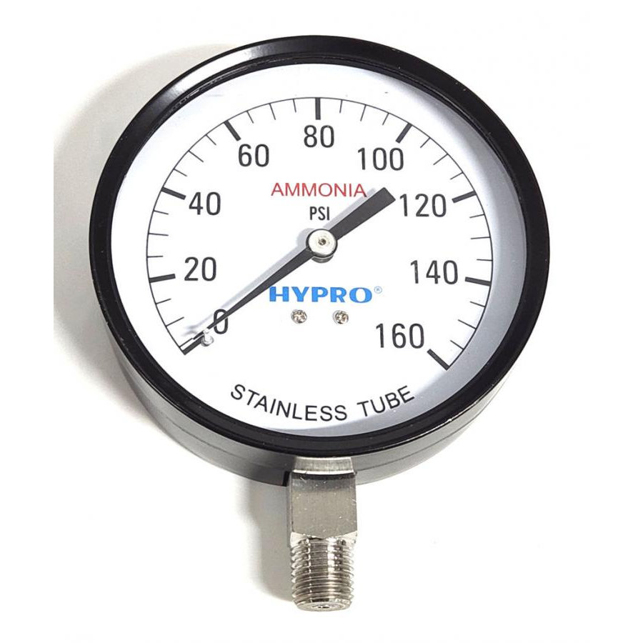 ASG1604, 4" AMMONIA PRESSURE GAUGE 160 PSI