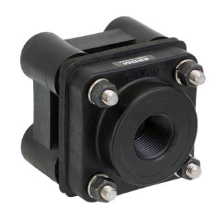 BF075BD, 3/4" FPT BOLTED BOTTOM DRAIN TANK PORT, EPDM