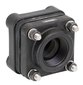 BF150, 1-1/2" FPT BOLTED TANK PORT, EPDM
