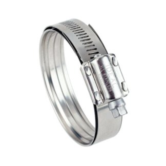 PC020, WAVESEAL HEAVY DUTY STAINLESS STEEL HOSE CLAMP 1.12" - 1.56"