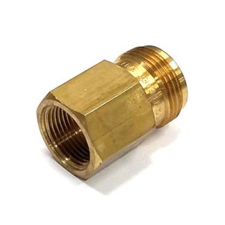 CP3817, 3/4" MPT X 3/4T MALE NOZZLE THREAD BRASS ADAPTER